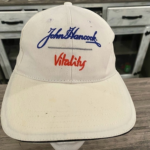 John Hancock “Vitality” Vintage Hat♠️ - Picture 1 of 3